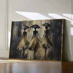 Portrait 035 Canvas Art 18" x 24" / 45 x 60 cm / Black