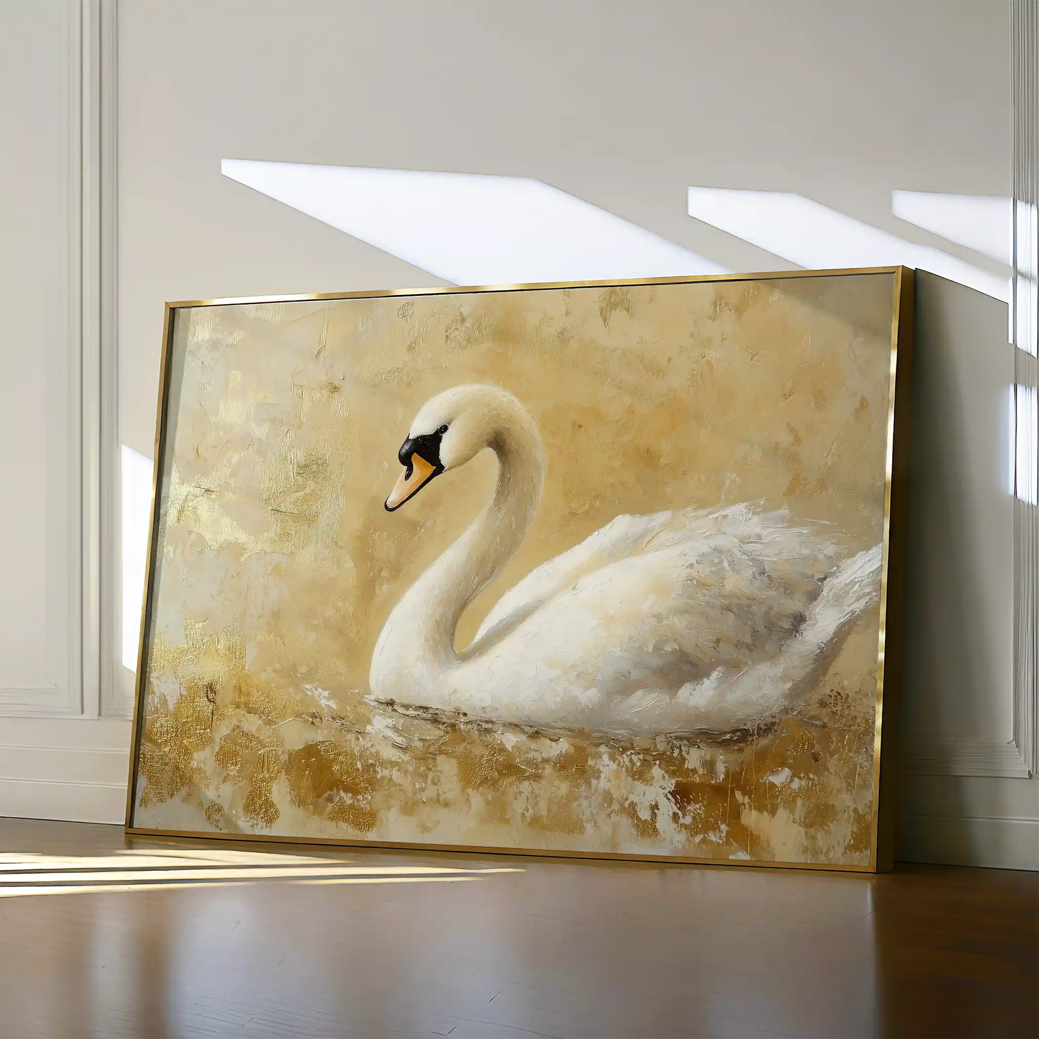 Animals 036 Canvas Art 60 x 40 cm / Black