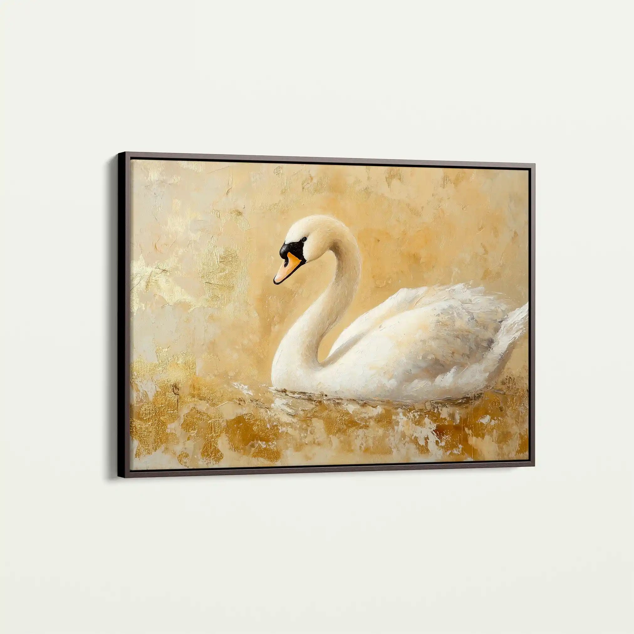 Animals 036 Canvas Art 60 x 40 cm / Black
