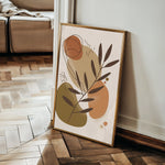 Boho 036 Canvas Art 18" x 24" / 45 x 60 cm / Black