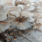 Floral 036 Canvas Art 18" x 24" / 45 x 60 cm / Black