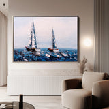 Landscape 036 Canvas Art 18" x 24" / 45 x 60 cm / Black