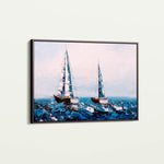 Landscape 036 Canvas Art 18" x 24" / 45 x 60 cm / Black
