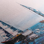 Landscape 036 Canvas Art 18" x 24" / 45 x 60 cm / Black