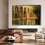 Orientalist 036 Canvas Art 18" x 24" / 45 x 60 cm / Black