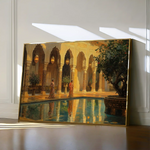Orientalist 036 Canvas Art 60 x 40 cm / Black