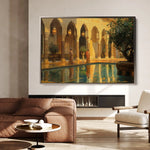 Orientalist 036 Canvas Art 60 x 40 cm / Black