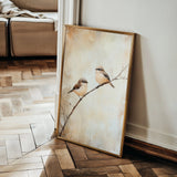 Animals 037 Canvas Art 18" x 24" / 45 x 60 cm / Black