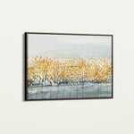 Abstract 037 Canvas Art 60 x 40 cm / Black