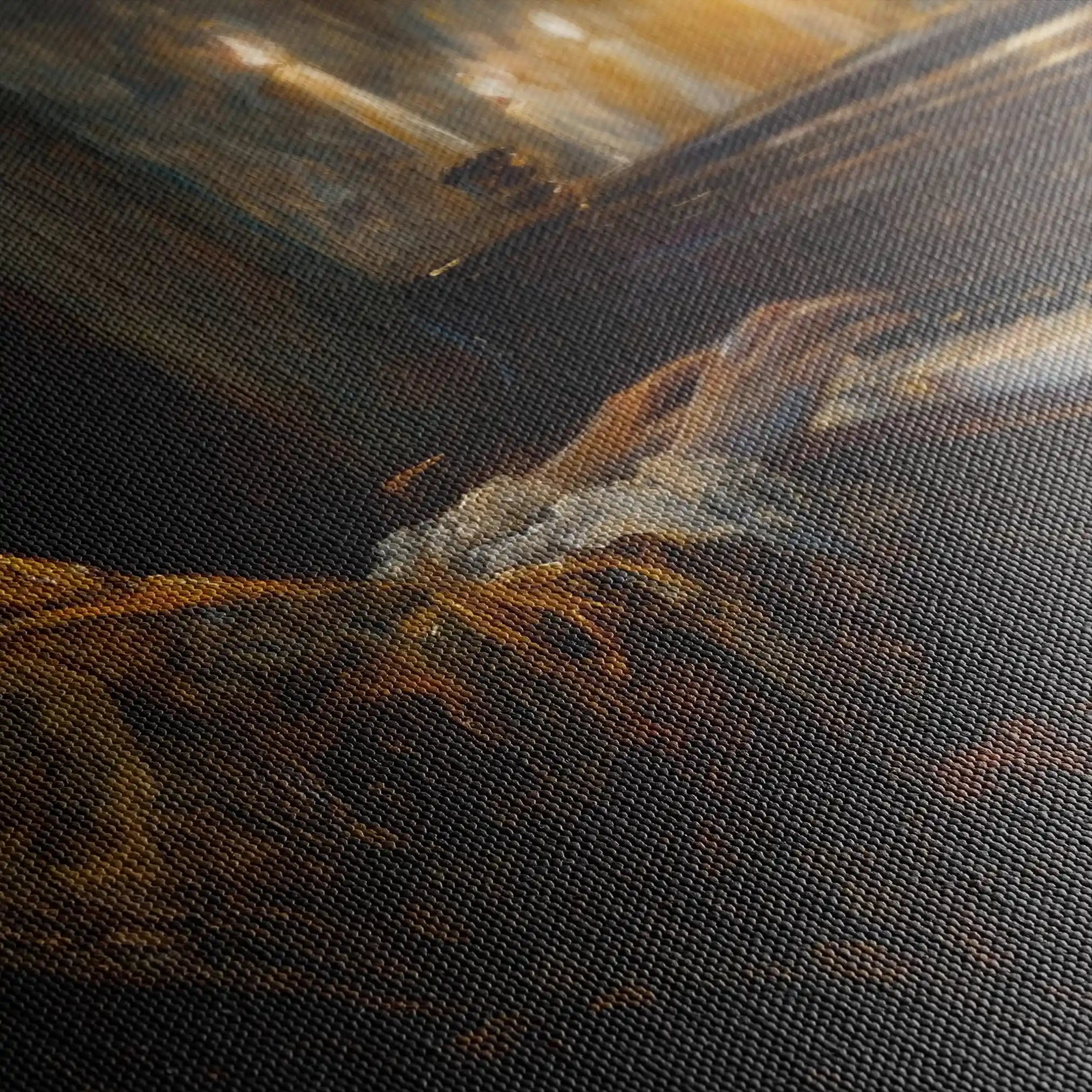 Classic 037 Canvas Art 18" x 24" / 45 x 60 cm / Black
