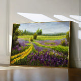 Landscape 037 Canvas Art 18" x 24" / 45 x 60 cm / Black