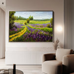 Landscape 037 Canvas Art 18" x 24" / 45 x 60 cm / Black