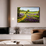 Landscape 037 Canvas Art 18" x 24" / 45 x 60 cm / Black