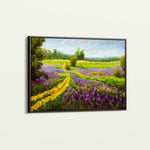 Landscape 037 Canvas Art 18" x 24" / 45 x 60 cm / Black