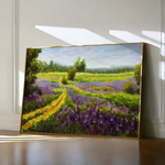 Landscape 037 Canvas Art 60 x 40 cm / Black