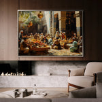 Orientalist 037 Canvas Art 18" x 24" / 45 x 60 cm / Black