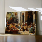 Orientalist 037 Canvas Art 60 x 40 cm / Black