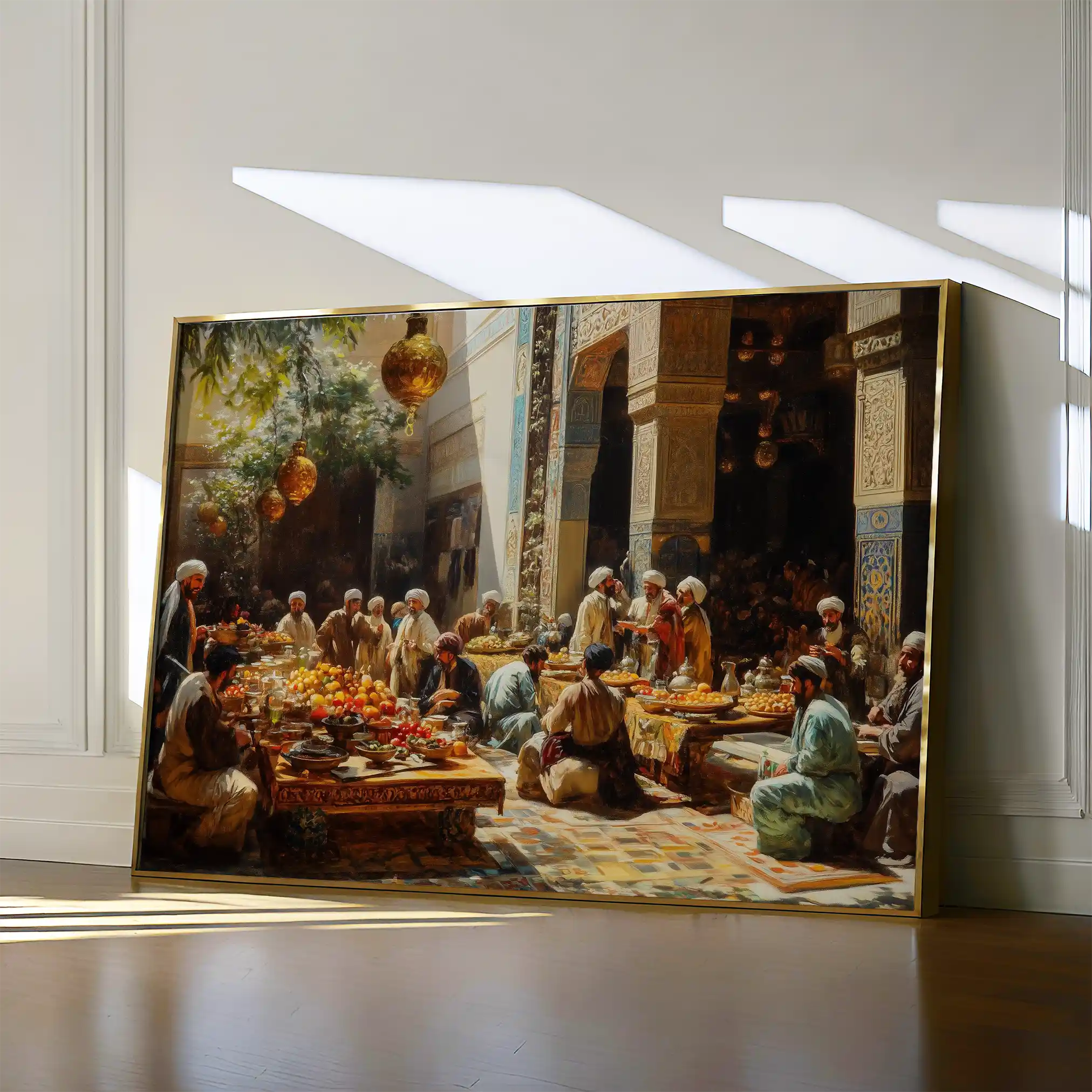 Orientalist 037 Canvas Art 60 x 40 cm / Black
