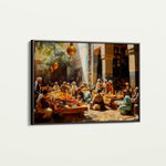Orientalist 037 Canvas Art 60 x 40 cm / Black