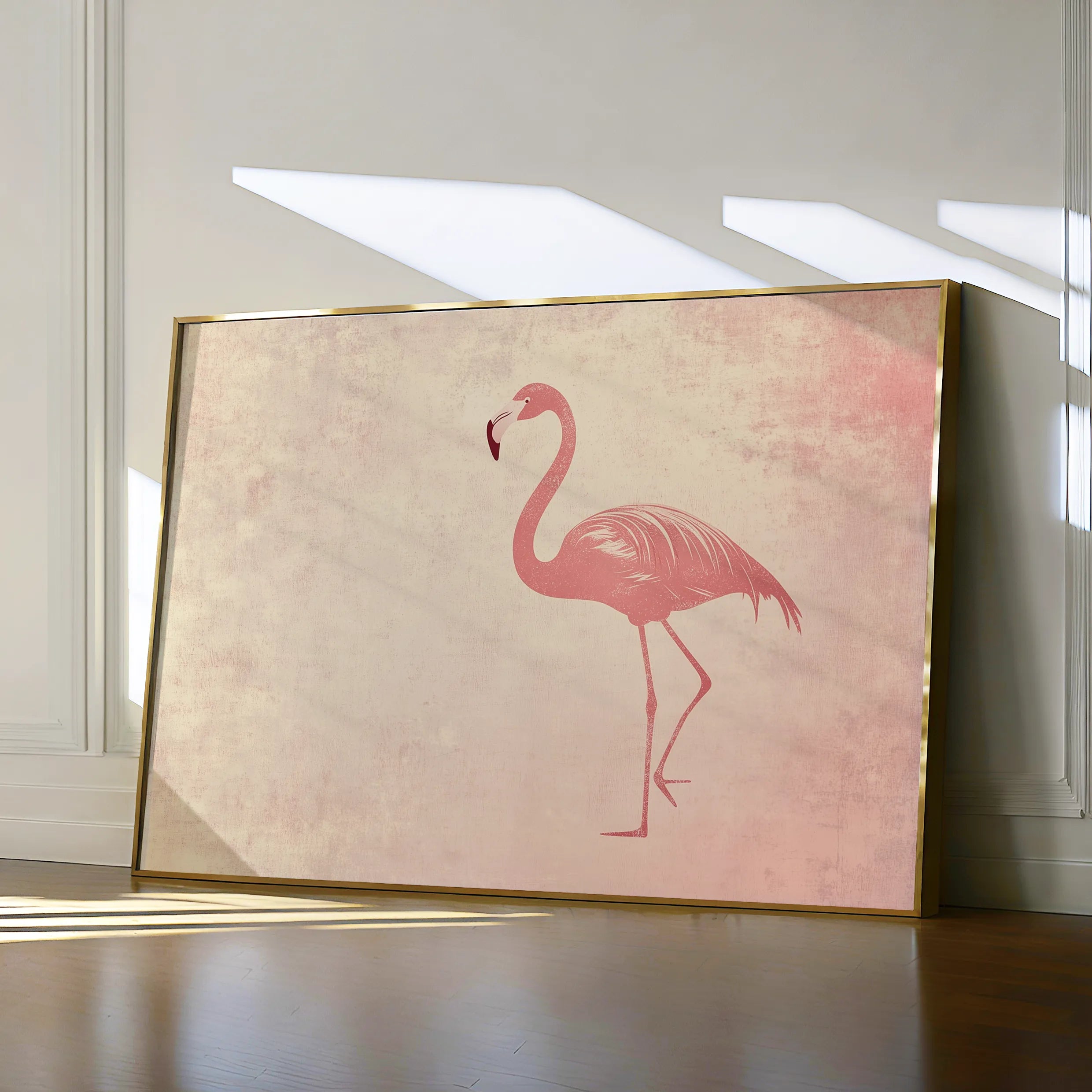 Animals 038 Canvas Art 18" x 24" / 45 x 60 cm / Black