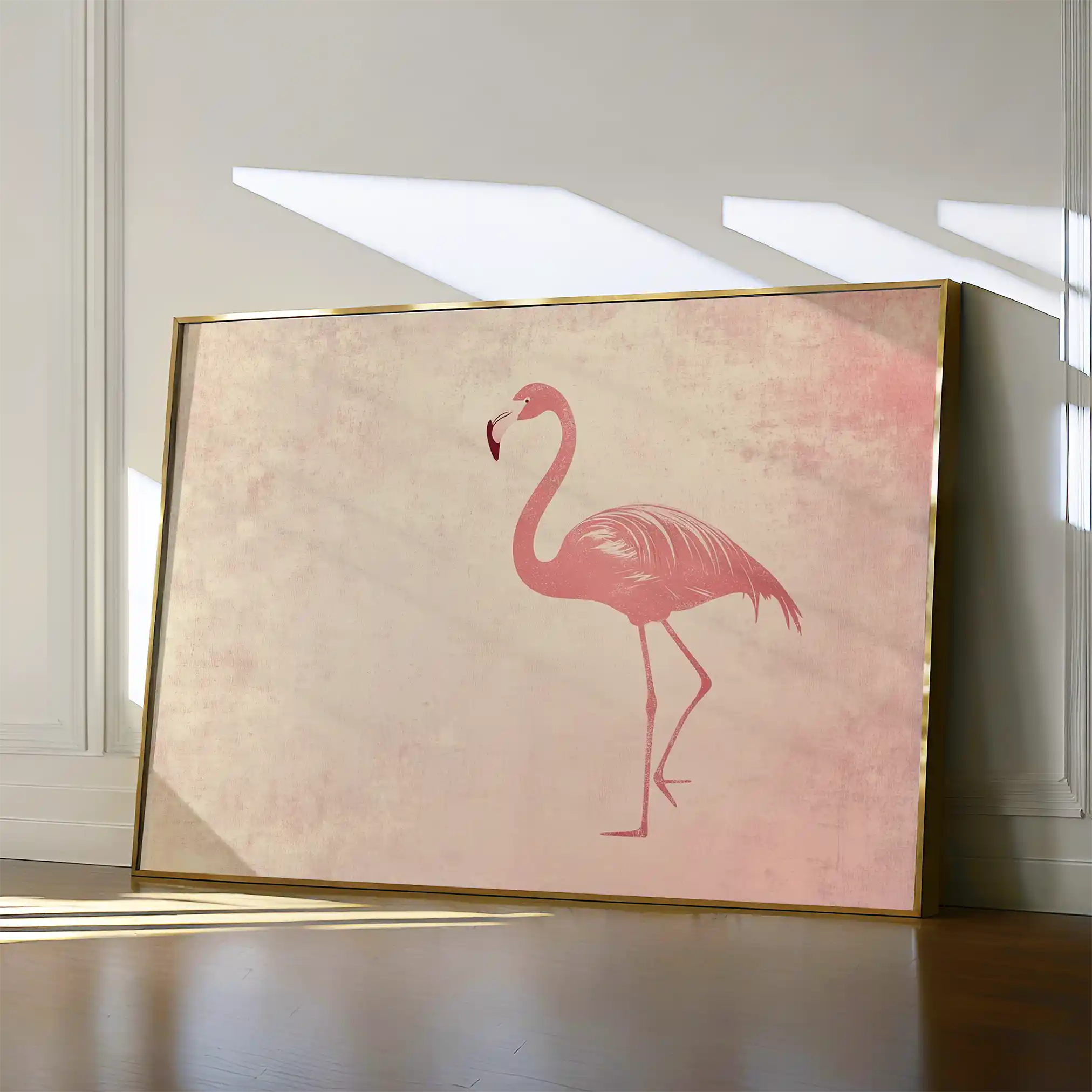 Animals 038 Canvas Art 60 x 40 cm / Black