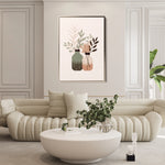 Boho 038 Canvas Art 18" x 24" / 45 x 60 cm / Black