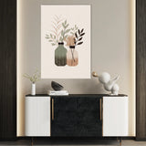 Boho 038 Canvas Art 18" x 24" / 45 x 60 cm / Black