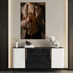 Classic 038 Canvas Art 18" x 24" / 45 x 60 cm / Black