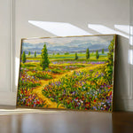 Landscape 038 Canvas Art 18" x 24" / 45 x 60 cm / Black