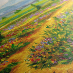 Landscape 038 Canvas Art 18" x 24" / 45 x 60 cm / Black