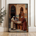 Orientalist 038 Canvas Art 18" x 24" / 45 x 60 cm / Black