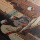 Orientalist 038 Canvas Art 18" x 24" / 45 x 60 cm / Black