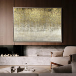 Abstract 039 Canvas Art 18" x 24" / 45 x 60 cm / Black