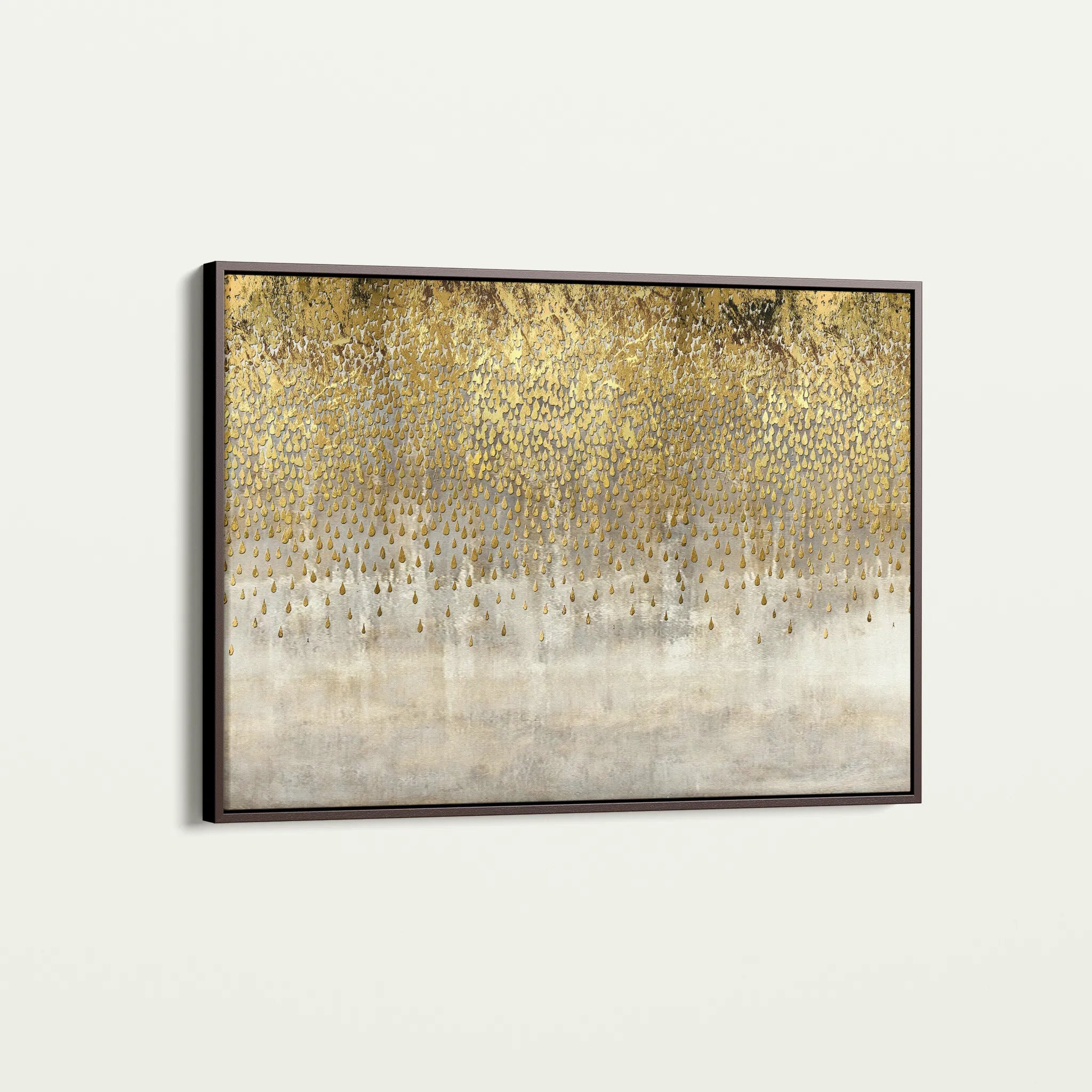 Abstract 039 Canvas Art 18" x 24" / 45 x 60 cm / Black