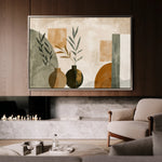 Boho 039 Canvas Art 18" x 24" / 45 x 60 cm / Black