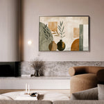 Boho 039 Canvas Art 18" x 24" / 45 x 60 cm / Black