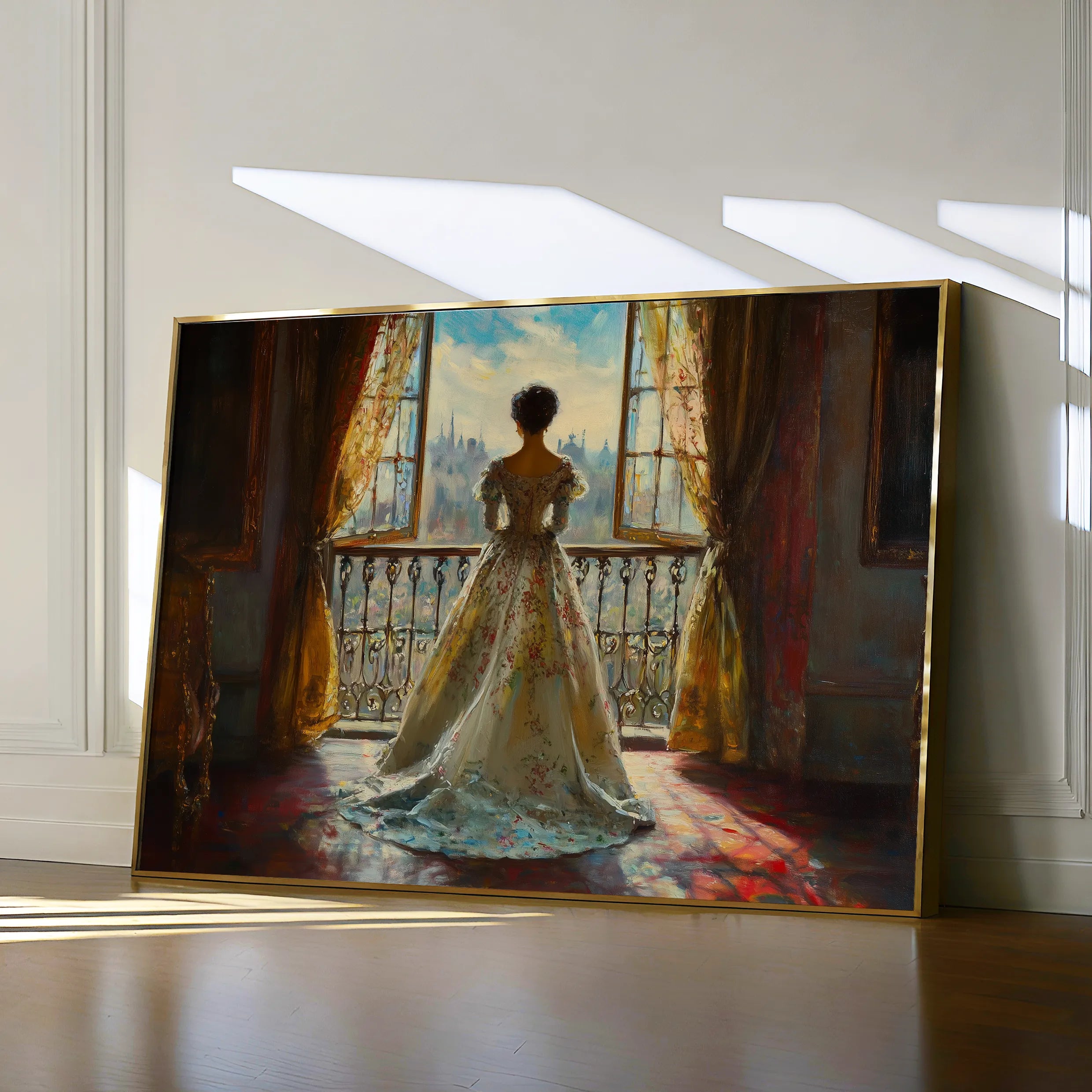 Classic 039 Canvas Art 18" x 24" / 45 x 60 cm / Black