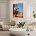 Orientalist 039 Canvas Art 18" x 24" / 45 x 60 cm / Black