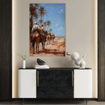 Orientalist 039 Canvas Art 18" x 24" / 45 x 60 cm / Black