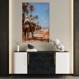 Orientalist 039 Canvas Art 18" x 24" / 45 x 60 cm / Black