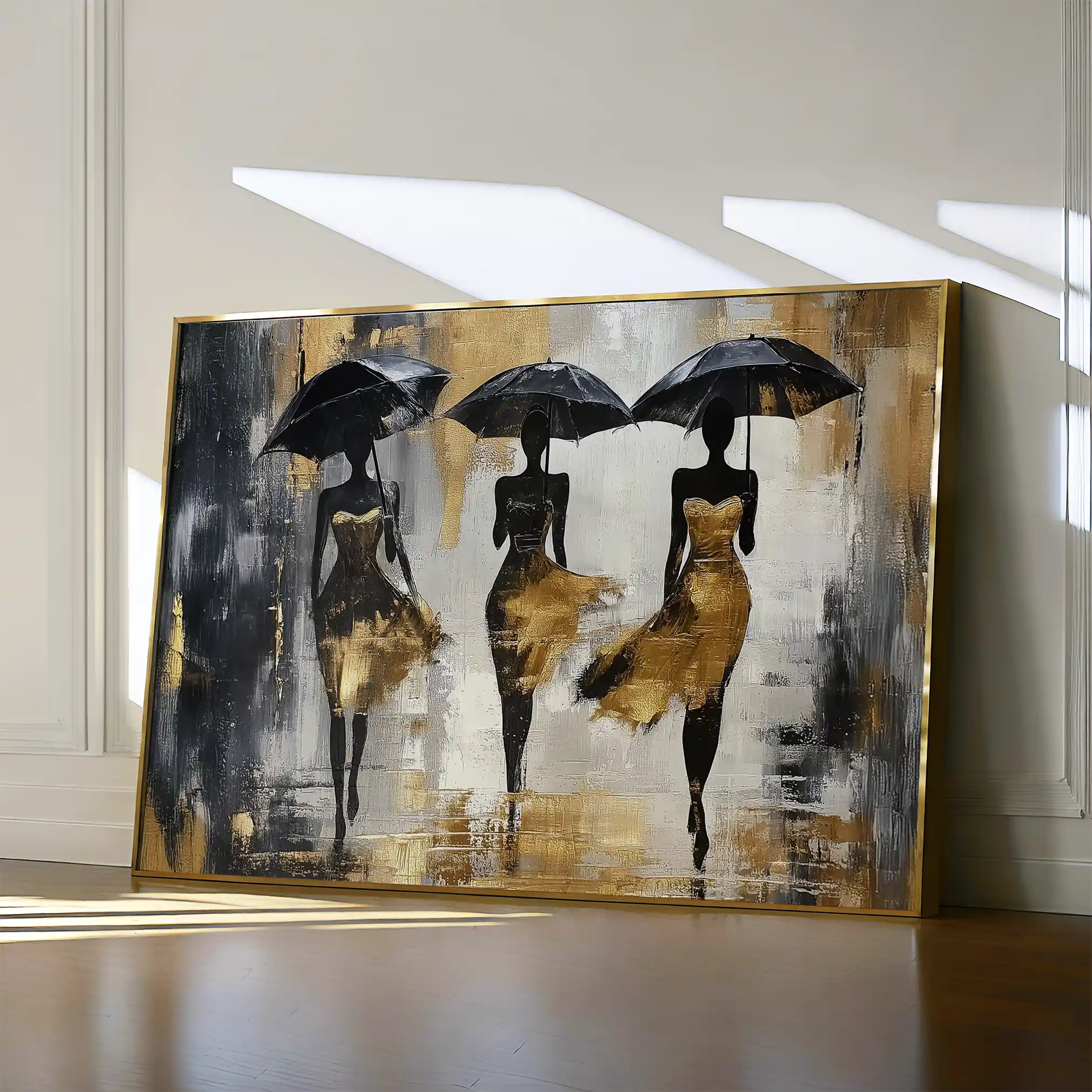 Portrait 039 Canvas Art 60 x 40 cm / Black