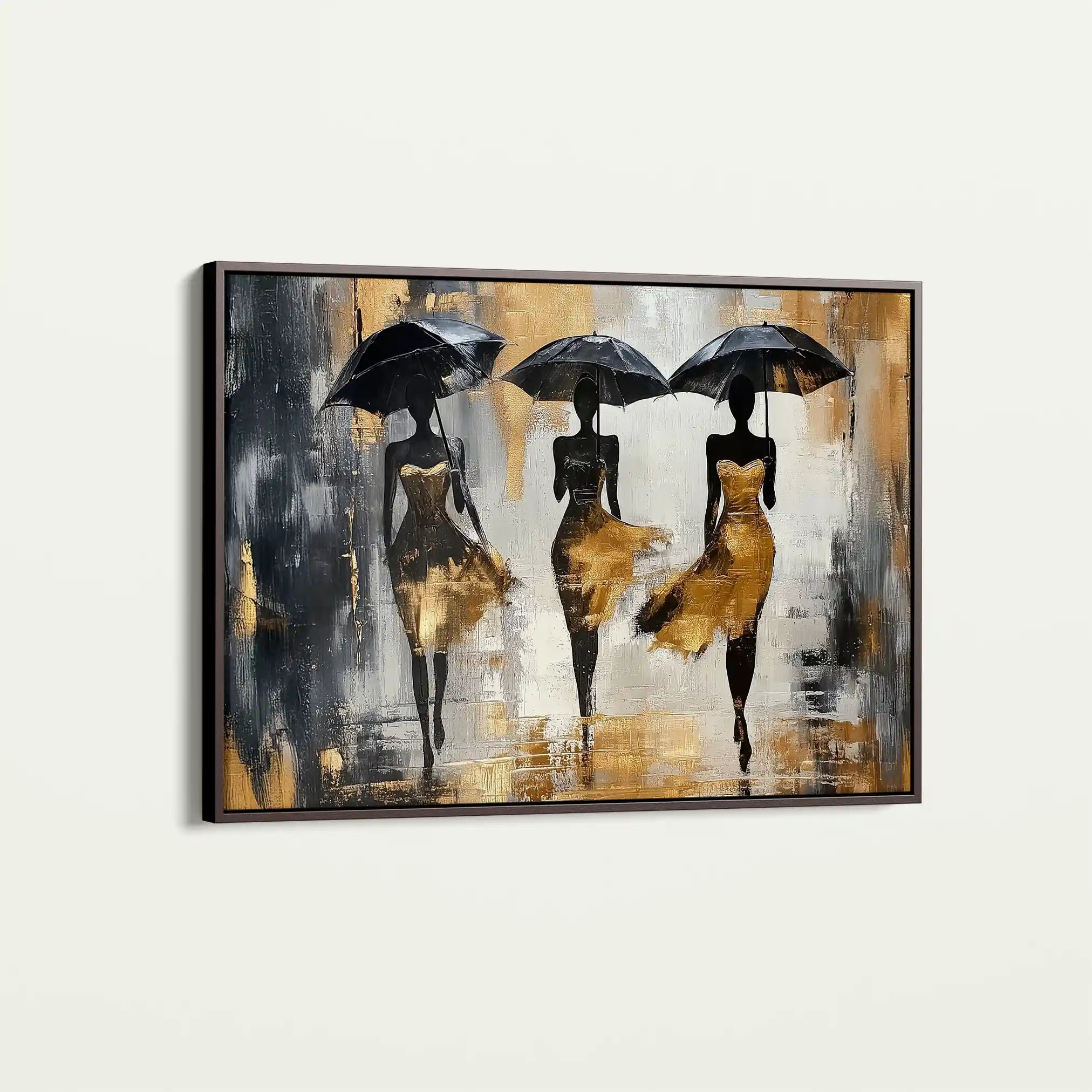Portrait 039 Canvas Art 60 x 40 cm / Black
