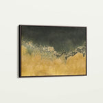 Abstract 040 Canvas Art 18" x 24" / 45 x 60 cm / Black