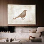 Animals 040 Canvas Art 18" x 24" / 45 x 60 cm / Black