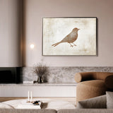 Animals 040 Canvas Art 18" x 24" / 45 x 60 cm / Black