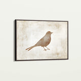 Animals 040 Canvas Art 18" x 24" / 45 x 60 cm / Black