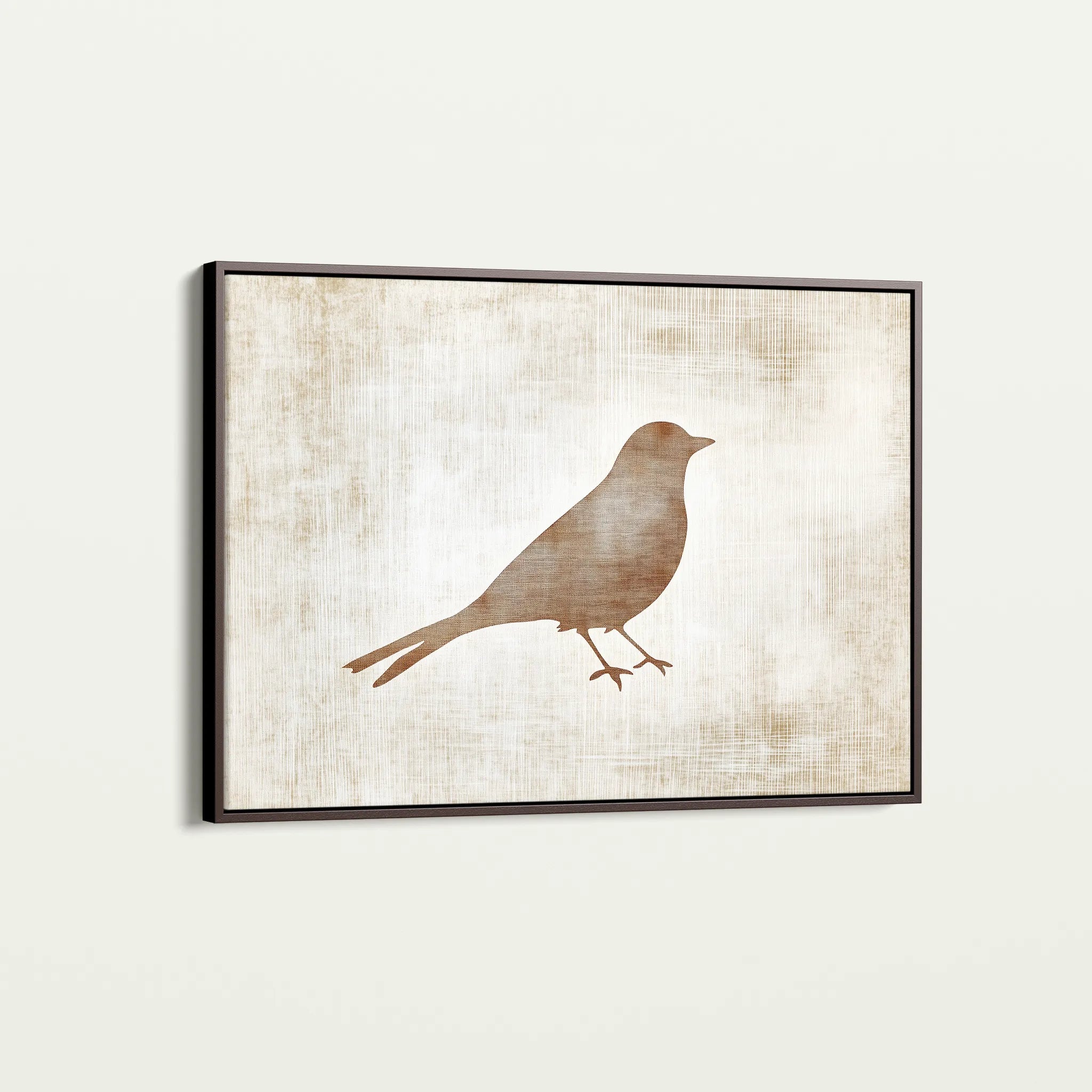 Animals 040 Canvas Art 18" x 24" / 45 x 60 cm / Black