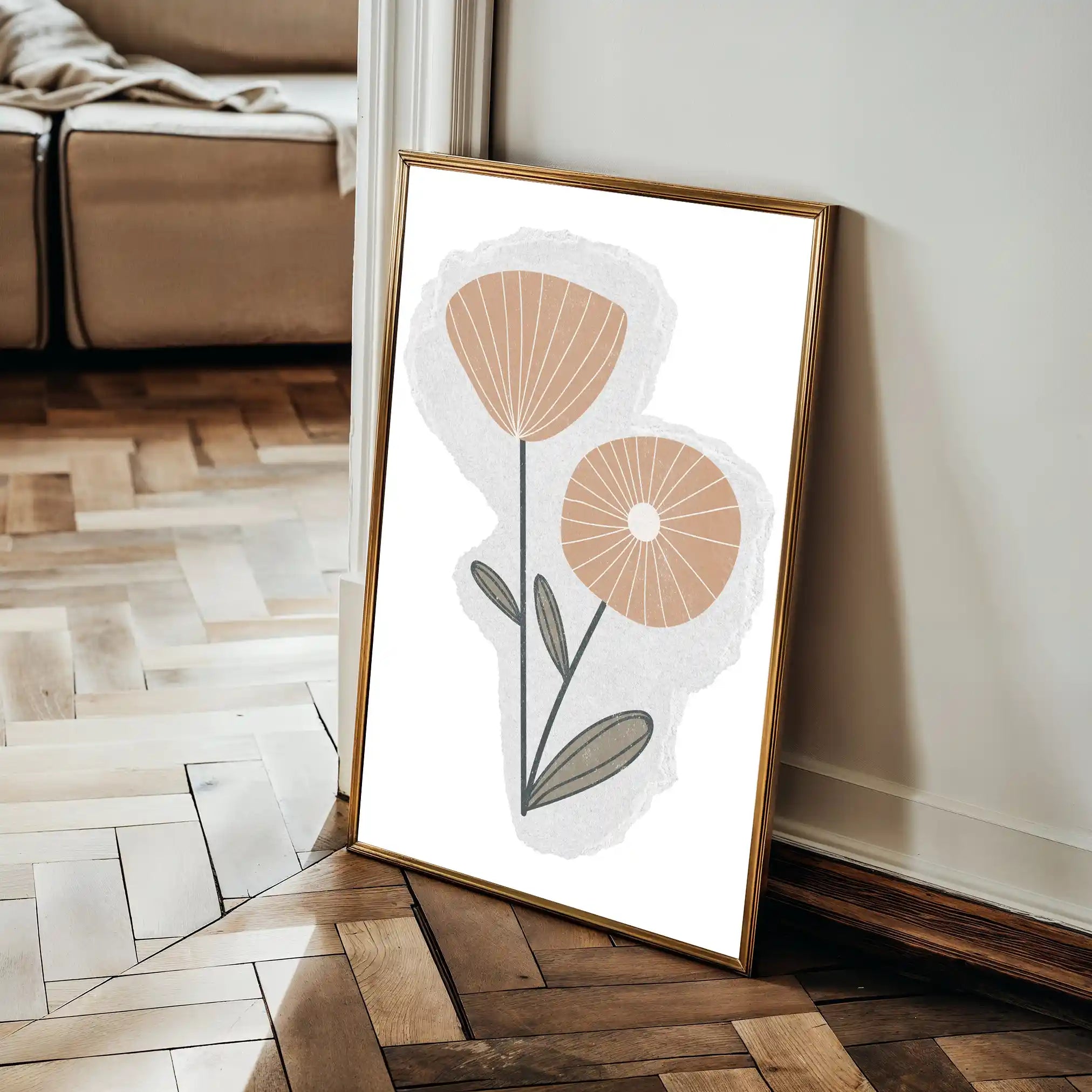 Boho 040 Canvas Art 60 x 40 cm / Black