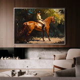 Classic 040 Canvas Art 18" x 24" / 45 x 60 cm / Black