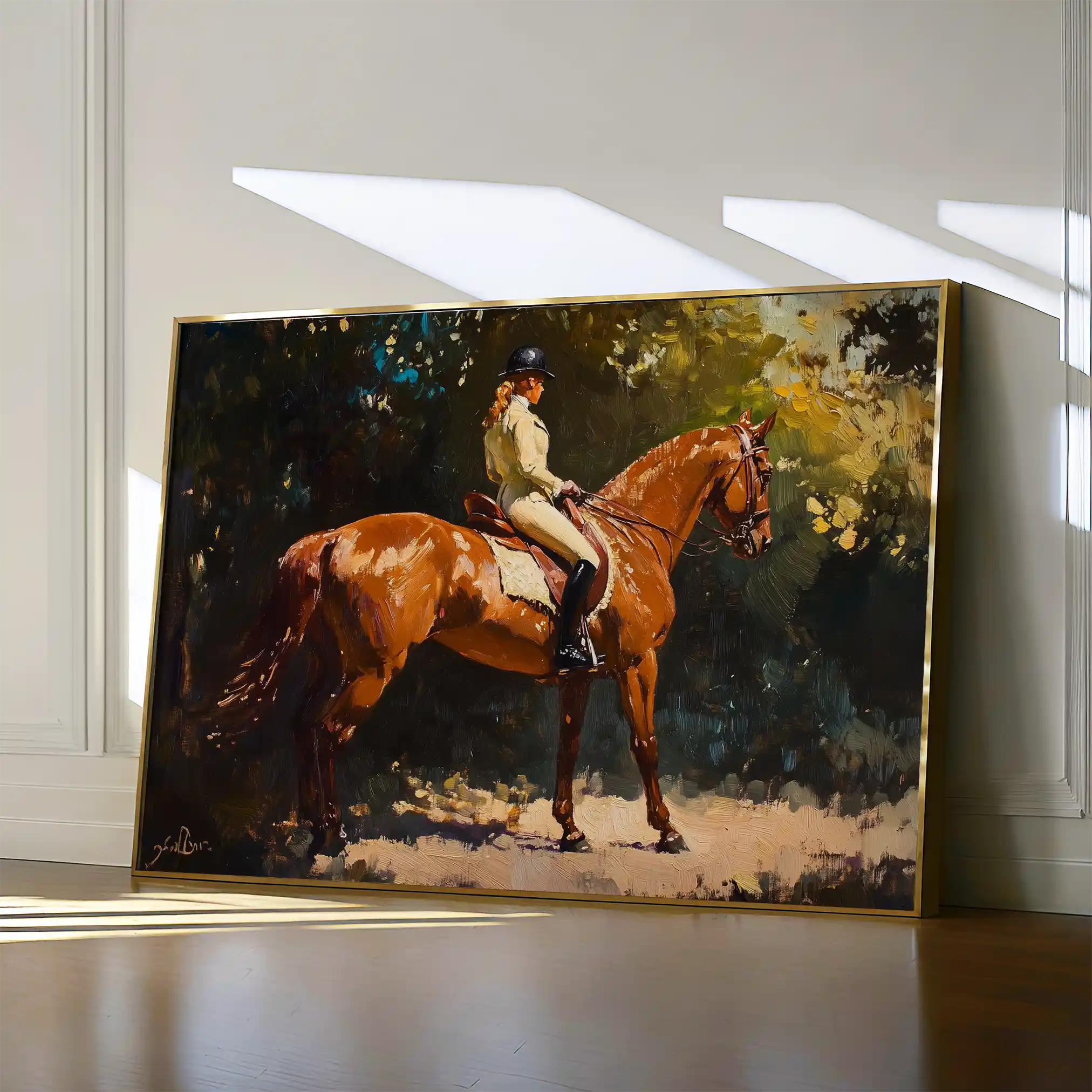 Classic 040 Canvas Art 18" x 24" / 45 x 60 cm / Black